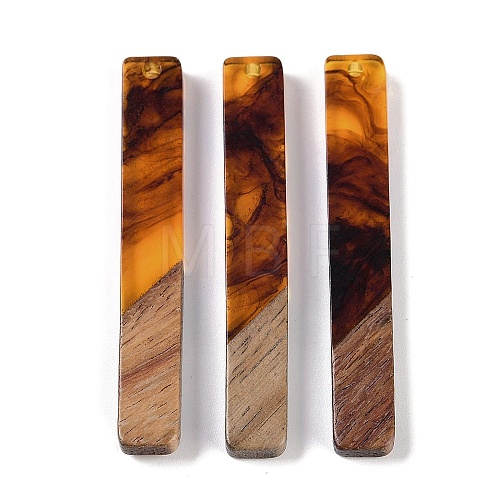 Resin & Wood Big Pendants WOOD-F015-02H-1