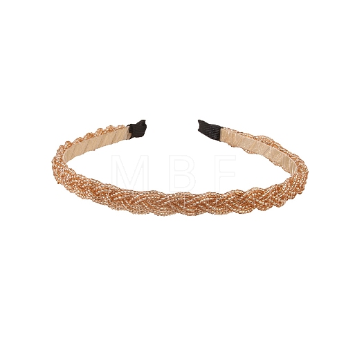 Glass Seed Bedas Hair Bands PW-WGFC1BF-05-1