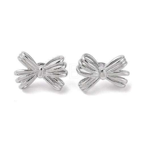 Non-Tarnish 304 Stainless Steel Stud Earrings EJEW-S227-30P-02-1