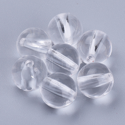 Transparent Acrylic Beads X-TACR-Q255-22mm-V01-1