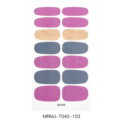 Full Cover Nail Art Stickers MRMJ-T040-103-1