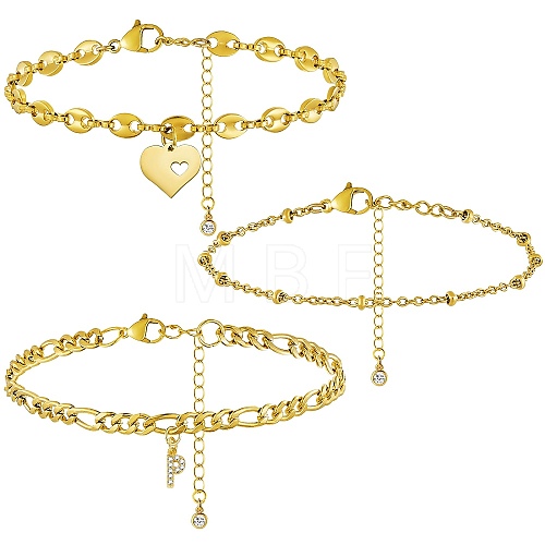 Anklets Sets AJEW-AN00383-16-1