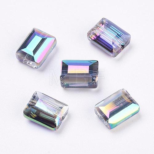 Imitation Austrian Crystal Beads SWAR-F060-8x6mm-31-1