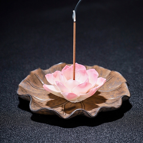 Lotus Ceramics Incense Burners PW-WG180BE-09-1