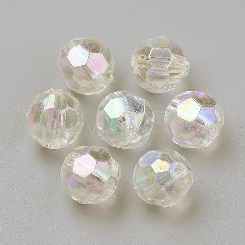 Transparent Acrylic Beads TACR-Q241-06-10mm-1