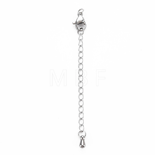 Tarnish Resistant 304 Stainless Steel Chain Extender X-STAS-N088-39P-1