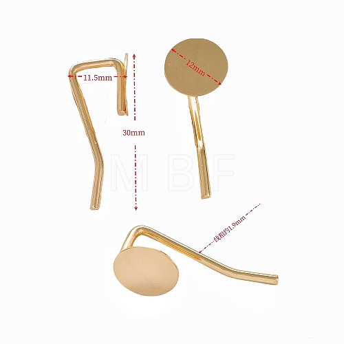 Metal Bobby Pin Findings PW-WGF1DEE-01-1