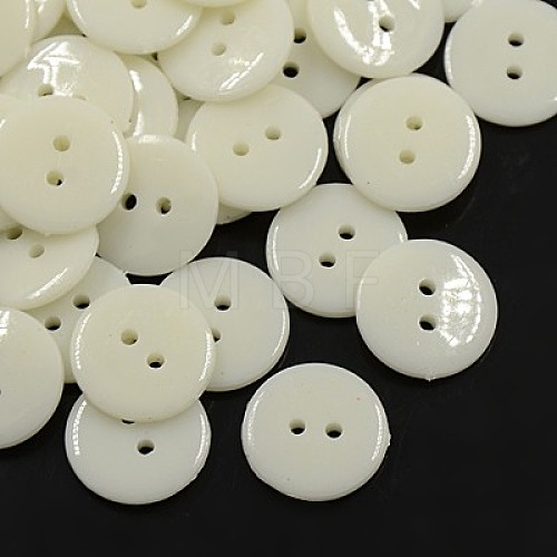 Acrylic Sewing Buttons BUTT-E084-C-01-1