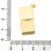 Brass Micro Pave Cubic Zirconia Pendants KK-H267-016G-3