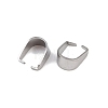 304 Stainless Steel Snap On Bails STAS-C135-01A-P-2