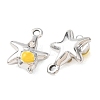 Alloy Enamel Pendants RB-CBAC8D9-05P-05-2