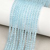 Natural Topaz Beads Strands G-Z152-D02-01-1