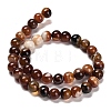 Natural Striped Agate/Banded Agate Beads Strands G-B079-A05-03C-3