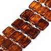Natural Bloody Amber Beads Strands G-N371-15A-01-2