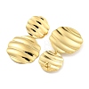 Ion Plating(IP) 304 Stainless Steel Stud Earrings for Women EJEW-A108-12G-2