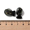 Handmade Foil Lampwork Fish Beads FOIL-Z001-01B-3