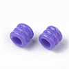 Opaque Acrylic European Beads MACR-N008-12-2