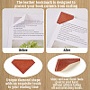 Glitter Imitation Leather Book Corner Protectors AJEW-TAC0038-03B-4