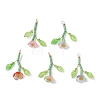 Resin Pendants PALLOY-JF03668-1