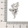 304 Stainless Steel Pendants STAS-P371-016P-3