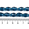 Transparent Glass Beads Strands X-EGLA-N013-T6mm-D25-4