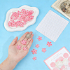 1Set Acrylic Cabochons MACR-BC0001-16-3