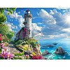 Lighthouse Island DIY Diamond Painting Kit PW-WG8E973-07-1