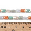 Electroplate Glass Beads Strands EGLA-P065-02A-04-4