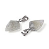 Natural Labradorite Pendants G-N349-18P-04-2