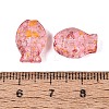 Picasso Transparent Glass Beads SEED-Q039-03B-3
