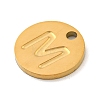 Ion Plating(IP) 304 Stainless Steel Pendants FIND-M017-02G-M-2