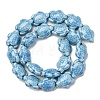 Handmade Porcelain Beads Strands LAMP-G140-02L-2