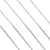 304 Stainless Steel Venetain Chains CHS-TA0001-07P-11