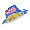PVC Plastic Claw Hair Clips for Women Girl OHAR-D001-01B-2