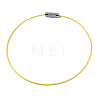 Steel Wire Bracelet Cord DIY Jewelry Making TWIR-R004-02-3