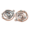 Tibetan Style Alloy Pendants FIND-B055-02M-2