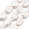 Natural Baroque Keshi Pearl Beads Strands PEAR-P064-01F-04B-01-2