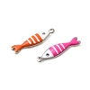 304 Stainless Steel Enamel Charms LS-STAS-Q363-14J-P-2