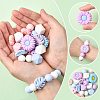 30Pcs Silicone Beads SIL-FS0001-33-3