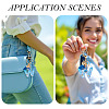 Star Resin & Shell Keychains KEYC-TAC00087-01W-8