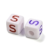 Opaque Acrylic Beads OACR-I022-01S-2