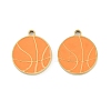 304 Stainless Steel Enamel Pendants STAS-Z190-07G-06-1
