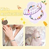 1000Pcs 3 Styles Glass Rondelle Beads GLAA-CJC0009-09C-7