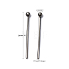 Tarnish Resistant 304 Stainless Steel Ball Head pins LS-STAS-R015-20mm-5