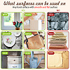 12 Sheets 12 Style PVC Stickers DIY-WH0570-004-5