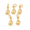 925 Sterling Silver Shell Shape Charms STER-I023-01G-03-1