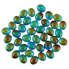 Translucent Glass Cabochons GLAA-FH0001-54-2