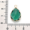 Transparent Glass Pendants KK-N283-02D-G-3