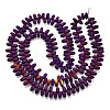 Electroplated Synthetic Non-magnetic Hematite Beads Strands G-T139-65D-2