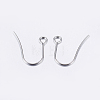 304 Stainless Steel Earring Hooks X-STAS-P162-13P-A-2